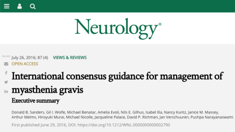 Frontiers  Outcome Measures in Clinical Trials of Patients With Myasthenia  Gravis